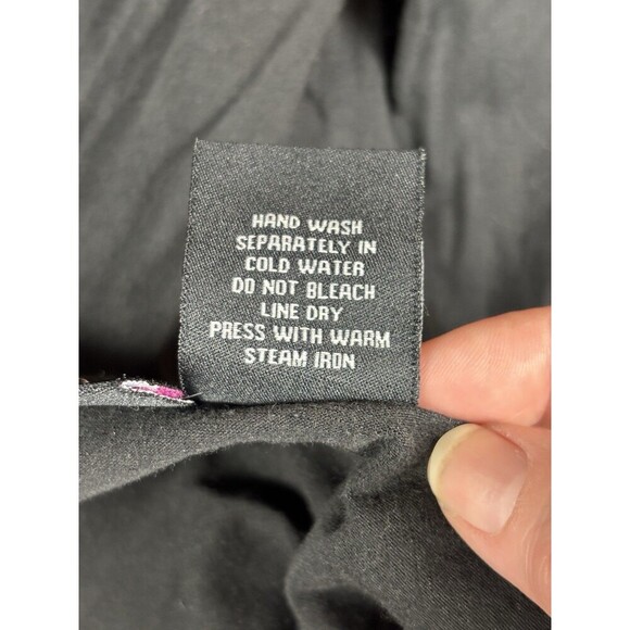 The Pyramid Collection Mixed Media Dress Black Medium Tank Top Full Maxi Skirt - Picture 4 of 9